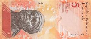5 Bolivares 2014